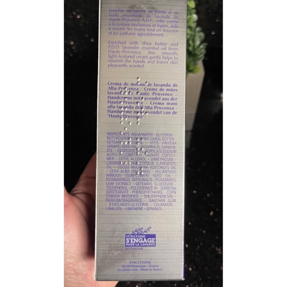 ✨NIB L'Occitane Lavender Hand Cream Hard to find 5.2 oz 150ml - Picture 5 of 6